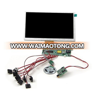 2.4",2.8",3.5",4.3",5",7"10.1" tft lcd screen video player module for greeting card and brochure