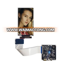 high resolution 806 PPI edp 60pin display hdmi to mipi 5.5 inch 4K 2160x3840 lcd module