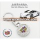 Cheap customized metal car logo keychain